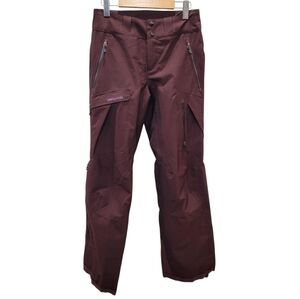 Patagonia Powder Bowl Pants H2NO Snow Pants Ski Snowboard Maroon Women's XS